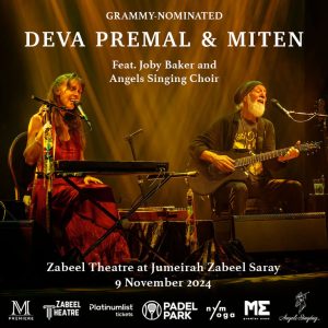 Deva Premal and Miten Live at Zabeel Theatre