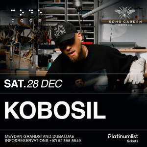 Kobosil at CODE Soho Garden Meydan in Dubai Nightlife