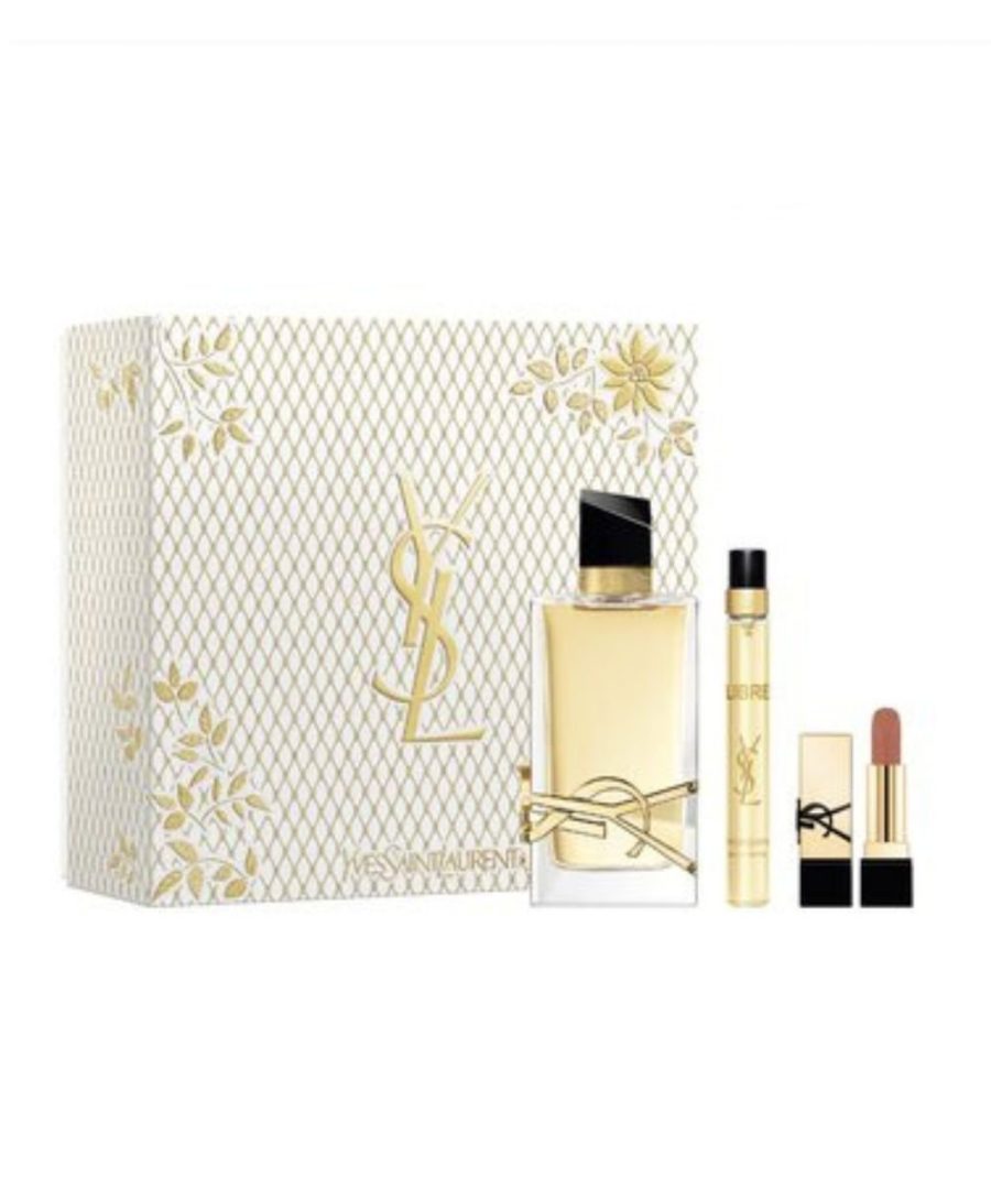 LIBRE EAU DE PARFUM 90 ML + LIBRE EAU DE PARFUM 10 ML + MINI ROUGE PUR COUTURE NUDE MUSE - YSL Beauty